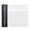 21pcs/set White Marker Pens 0.6mm Waterproof Highlighter Paint Marker Pen Sketch Drawing Art Markers Comic Design Fine Liner Pen