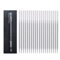 21pcs/set White Marker Pens 0.6mm Waterproof Highlighter Paint Marker Pen Sketch Drawing Art Markers Comic Design Fine Liner Pen