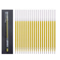 21pcs/set White Marker Pens 0.6mm Waterproof Highlighter Paint Marker Pen Sketch Drawing Art Markers Comic Design Fine Liner Pen