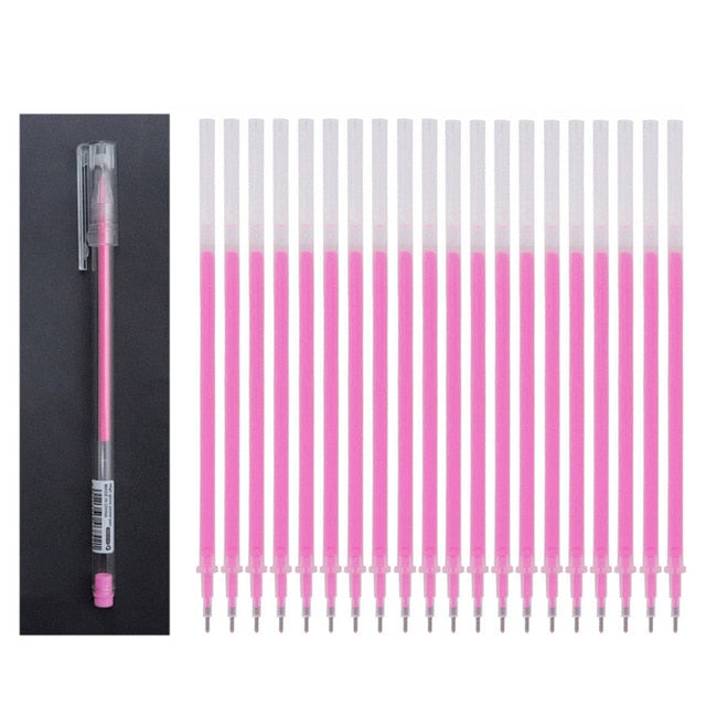 21pcs/set White Marker Pens 0.6mm Waterproof Highlighter Paint Marker Pen Sketch Drawing Art Markers Comic Design Fine Liner Pen
