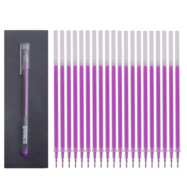 21pcs/set White Marker Pens 0.6mm Waterproof Highlighter Paint Marker Pen Sketch Drawing Art Markers Comic Design Fine Liner Pen