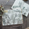 38pcs Pen Drawing Lily of  Valley Peach Blossom Flower Bouquet Style Transparent Sticker Scrapbooking DIY Gift Decoration Tag