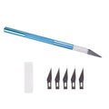 Non-Slip Metal Scalpel Knife Tools Kit Cutter Engraving Craft knives + 40pcs Blades Mobile Phone PCB DIY Repair Hand Tools