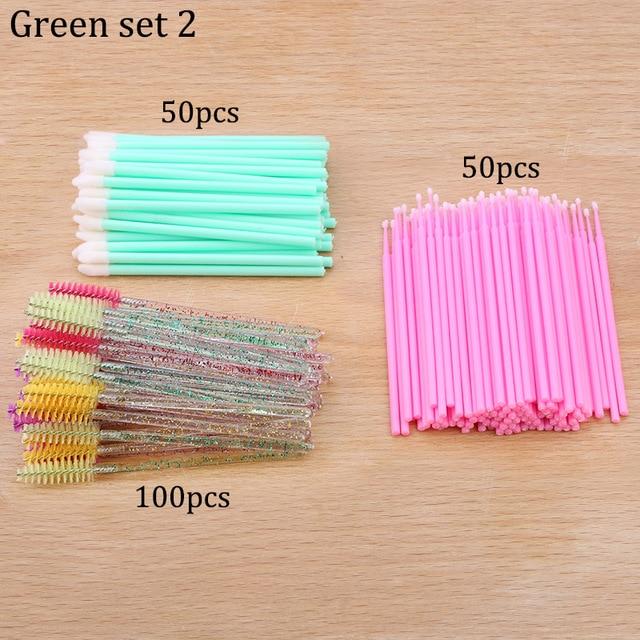 50pcs Disposable Eyelashes brush Individual Lash Removing Cleaning  Mascara Applicator Makeup Brushes For Eyelash Extension Tool