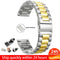 18mm 22mm 20mm 24mm Watch Band Strap For Samsung Galaxy 3 Watch 42 46mm GEAR S3 Active2 Classic quick release Stainless Steel