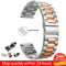 18mm 22mm 20mm 24mm Watch Band Strap For Samsung Galaxy 3 Watch 42 46mm GEAR S3 Active2 Classic quick release Stainless Steel