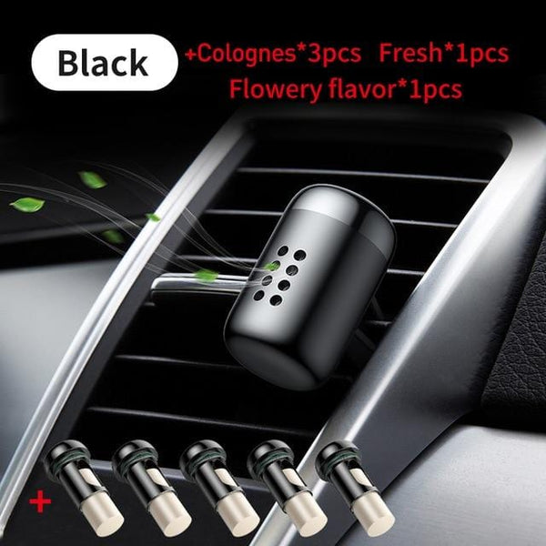 Baseus Metal Car Perfume Air Freshener Aromatherapy Solid for Car Air Vent Outlet Freshener Air Condition Clip Diffuser