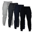 Mens Joggers Casual Pants Fitness Men Sportswear Tracksuit Bottoms Skinny Sweatpants Trousers Black Gyms Jogger Track Pants