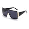 2020 New Square Sunglasses Women Fashion Oversized Metal Frame Vintage Glasses Men Shades Retro Gradient Colors Oculos UV400