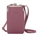 Brand Crossbody Bags Touch Screen Cell Phone Purse Bag Smartphone Wallet Metal Leather Shoulder Strap Handbag Women Bag