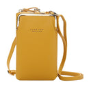 Brand Crossbody Bags Touch Screen Cell Phone Purse Bag Smartphone Wallet Metal Leather Shoulder Strap Handbag Women Bag