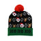 LED Christmas Hat Sweater Knitted Beanie Christmas Light Up Knitted Hat Christmas Gift for Kids Xmas 2022New Year Decorations