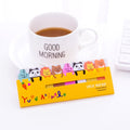 Kawaii Memo Pad Bookmarks Creative Cute Cat Panda Sticky Notes index Posted It Planner Stationery School Supplies Paper Stickers