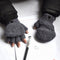 Warmom Plush Thick Warm Baby Gloves Winter Plus Velvet Mittens Children Kid Coral Fleece Full Finger Gloves For 1-4Y Kids Gloves