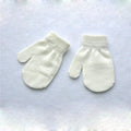 Warmom Plush Thick Warm Baby Gloves Winter Plus Velvet Mittens Children Kid Coral Fleece Full Finger Gloves For 1-4Y Kids Gloves