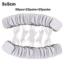 20p/50p 5x5cm Muscle Stimulator Electrode Pads Non-woven Fabric Self Adhesive Replacement Pads for Tens Digital Therapy Machine