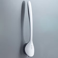 TPR silicone brush head toilet brush no dead corner wash toilet brush household wall-mounted creative bathroom cleaning
