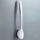 TPR silicone brush head toilet brush no dead corner wash toilet brush household wall-mounted creative bathroom cleaning