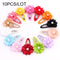 Cute 22 Colors Fashion Baby Girls Mini Chiffon Flowers Hair Clips Sweet Children Hairpins for Kids Hair Accessories