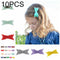 Cute 22 Colors Fashion Baby Girls Mini Chiffon Flowers Hair Clips Sweet Children Hairpins for Kids Hair Accessories
