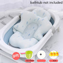Baby Shower Bath Tub Pad Non-Slip Bathtub Mat Newborn Safety Nursing Security Bath Support Soft Comfort Body Cushion Mat Pillow