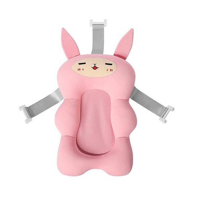 Baby Shower Bath Tub Pad Non-Slip Bathtub Mat Newborn Safety Nursing Security Bath Support Soft Comfort Body Cushion Mat Pillow