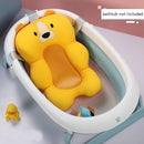 Baby Shower Bath Tub Pad Non-Slip Bathtub Mat Newborn Safety Nursing Security Bath Support Soft Comfort Body Cushion Mat Pillow