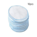12PCS/SET Reusable Bamboo Fiber Washable Rounds Pads Makeup Removal Cotton Pad Cleansing Facial Pad Tool New
