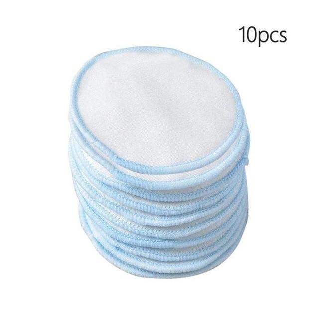 12PCS/SET Reusable Bamboo Fiber Washable Rounds Pads Makeup Removal Cotton Pad Cleansing Facial Pad Tool New