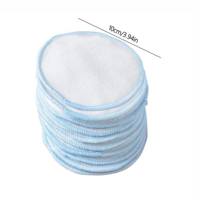 12PCS/SET Reusable Bamboo Fiber Washable Rounds Pads Makeup Removal Cotton Pad Cleansing Facial Pad Tool New