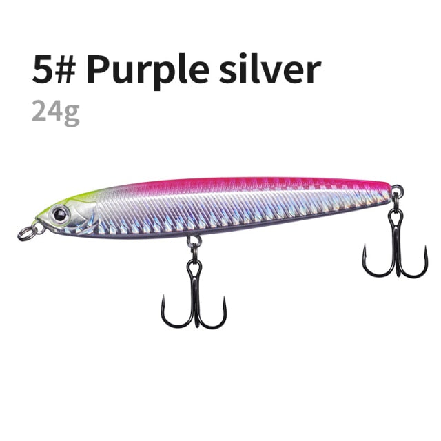 LINNHUE Fishing Lure Pencil Minnow 10g 14g 18g 24g Sinking Pencil Fishing Lure Wobblers Hard Bait Artificial Accessories jigging