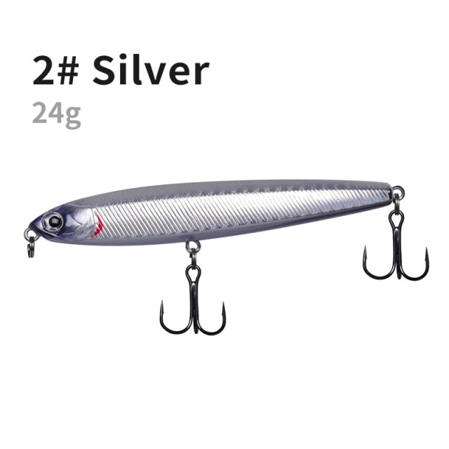 LINNHUE Fishing Lure Pencil Minnow 10g 14g 18g 24g Sinking Pencil Fishing Lure Wobblers Hard Bait Artificial Accessories jigging