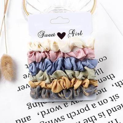 3PCS Vintage Velvet Scrunchie Leopard Scrunchies Set Elastic Hair Bands Headband Ponytail Holder Ties Rope Hair Accessories Gift
