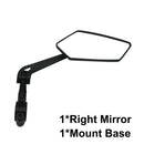 Bicycle Rear View Mirror Bike Cycling Clear Wide Range Back Sight Rearview Reflector Adjustable Handlebar Left Right Mirrors
