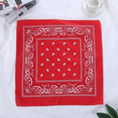 Fashion Women Print Bandana Scarf Hip-hop Bandanas Cross Turban Headband Face Mask Hair Tie Vintage Multifunctional Square Scarf