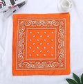Fashion Women Print Bandana Scarf Hip-hop Bandanas Cross Turban Headband Face Mask Hair Tie Vintage Multifunctional Square Scarf