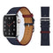 100% Genuine Cow Leather loop Bracelet Belt Band for Apple Watch 6 SE 5 4 42MM 38MM 44MM 40MM Strap for iWatch 6 5 4 Wristband