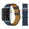 100% Genuine Cow Leather loop Bracelet Belt Band for Apple Watch 6 SE 5 4 42MM 38MM 44MM 40MM Strap for iWatch 6 5 4 Wristband