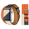 100% Genuine Cow Leather loop Bracelet Belt Band for Apple Watch 6 SE 5 4 42MM 38MM 44MM 40MM Strap for iWatch 6 5 4 Wristband