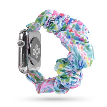 Scrunchie Elastic Band for Apple Watch 6 5 4 3 38mm bands 40mm 42mm 44mm sport strap Women  Bracelet for iwatch wrist series 5 4
