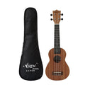 Aiersi full pack 21 inch ukelele mahogany Soprano gecko ukulele guitar musical gifts instrument 4 string Hawaiian mini guitarra