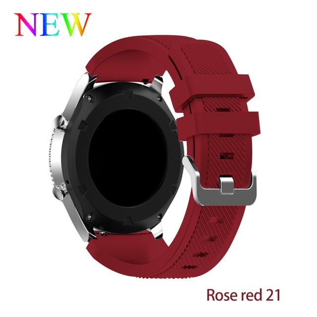 Strap For Samsung Galaxy watch 3 45mm/41/active 2 gear S3 Frontier/huawei watch gt 2e/2/amazfit bip/gts strap 20/22mm watch Band