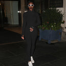 Sisterlinda Zipper Sexy Turtleneck Fitness Jumpsuit Women Full Sleeve Slim Rompers Ladies Autumn Skinny Playsuit Mujer Body Suit