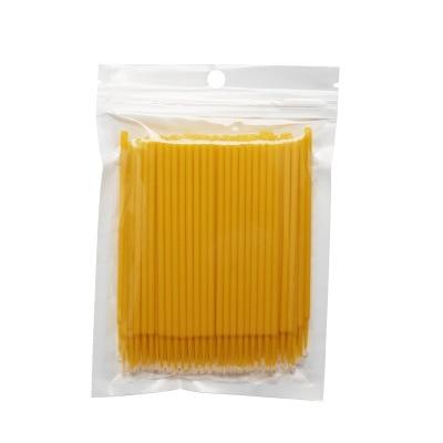 100Pcs/ Wholesale Disposable Eyelash Micro Brushes Mascara Swab Eyelash Extension Brushes Applicator Wands Makeup Tools Kit