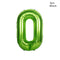 Cyuan 32/40inch green number balloons Foil Balloon Jungle Safari Birthday Balloon Party Baloon 0 1 2 3 4 5 6 7 8 9 globos Balls