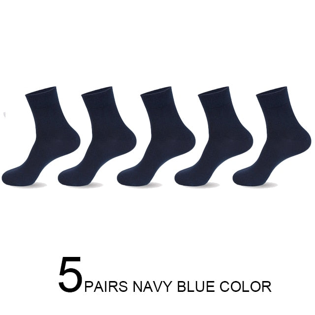 2020 Brand New Men's Cotton Socks Black Business Casual Breathable Spring Summer Male Crew Socks Meias Hot Sale Sokken Size38-45