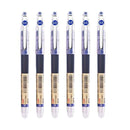 6/7pcs/set 0.5mm Roller Pen Black/Red/blue Color ink Straight Liquid Rollerball Gel Pen for School Office Stationery Kawaii