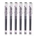 6/7pcs/set 0.5mm Roller Pen Black/Red/blue Color ink Straight Liquid Rollerball Gel Pen for School Office Stationery Kawaii