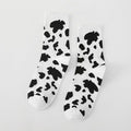 New Arrivals Cow Printed Sock Lovely Harajuku Japanese Style Cotton Women Socks Striped Solid Breathable Casual Cartoon Socks
