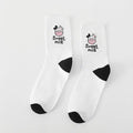 New Arrivals Cow Printed Sock Lovely Harajuku Japanese Style Cotton Women Socks Striped Solid Breathable Casual Cartoon Socks